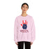 Grateful Dead - Jarry's Hand | Life is dead. Crewneck Sweatshirt - StealieShop