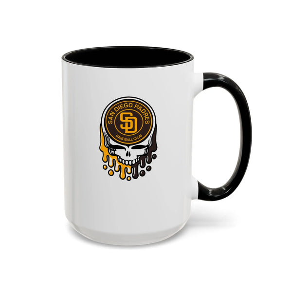 San Diego Padres Dripping Stealie Coffee Mug Printify