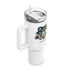 Grateful Dead - Campin' Jerry - Life is dead. "Fat Man" Tumbler, Double Insulated 40oz Travel Mug - StealieShop