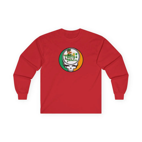 Grateful Dead - Custom Duffy's Tavern Stealie Unisex Ultra Cotton Long Sleeve Tee - StealieShop