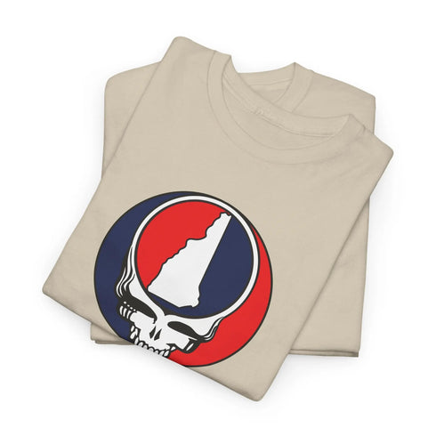 New Hampshire Map Stealie Grateful Dead T-Shirt