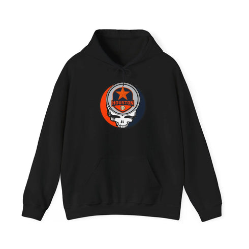 Grateful Dead - Houston Astros Grateful Dead Unisex Heavy Blend Hoodie - Hooded Sweatshirt - StealieShop