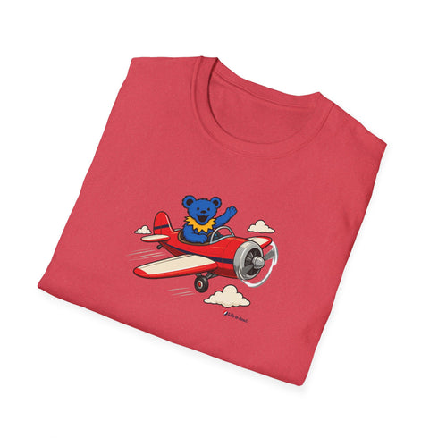 Flyin' Bear - Life is dead. Grateful Dead T-Shirt