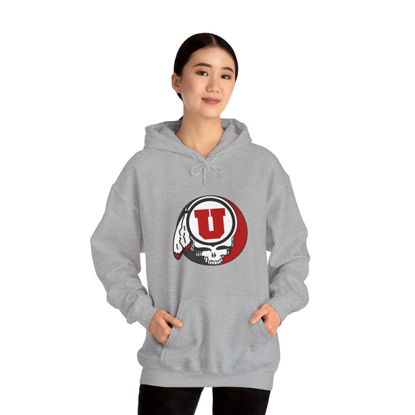 University of Utah Grateful Dead Hoodie StealieShop