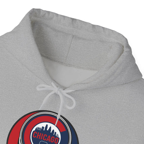 Grateful Dead - Chicago Cubs Grateful Dead Unisex Heavy Blend Hoodie - Hooded Sweatshirt - StealieShop