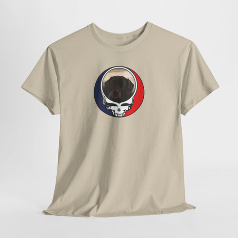 Custom Dog Stealie Unisex Grateful Dead T-Shirt (74)