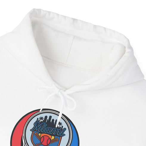 Grateful Dead - Miami Marlins Grateful Dead Unisex Heavy Blend Hoodie - StealieShop
