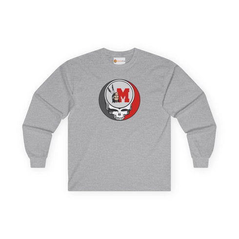 Miami of Ohio Redskins Grateful Dead Long Sleeve Tee StealieShop