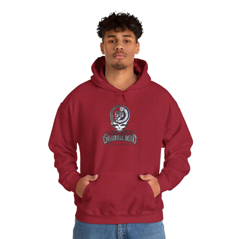 Grateful Dead 60th Anniversary Steal Your Face Hoodie StealieShop