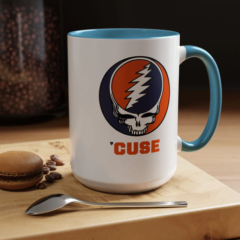Syracuse University - 'CUSE Grateful Dead Stealie Coffee Mug Printify