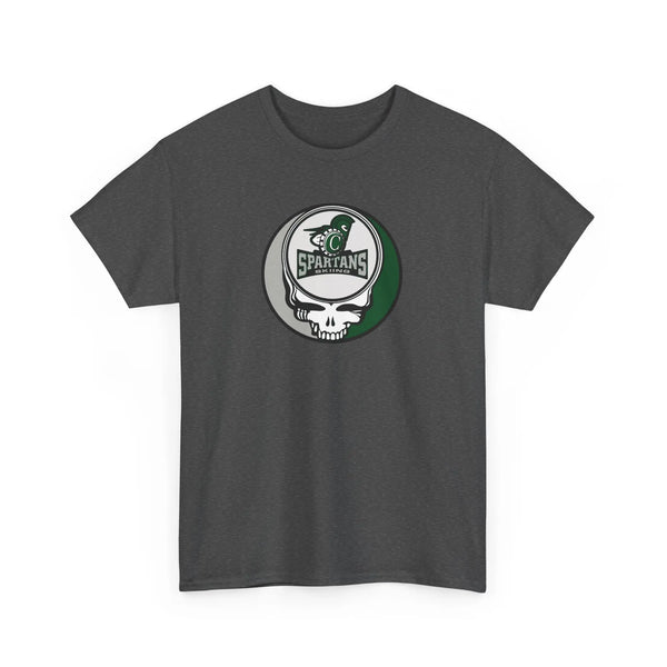 Grateful Dead - Castleton Spartans Skiing Grateful Dead T-Shirt - StealieShop
