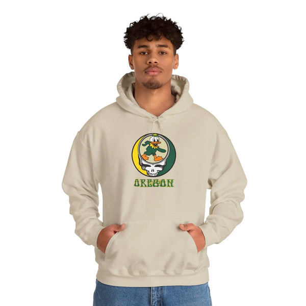 Grateful Dead - Oregon Stealie Grateful Dead Unisex Heavy Blend Hoodie - StealieShop