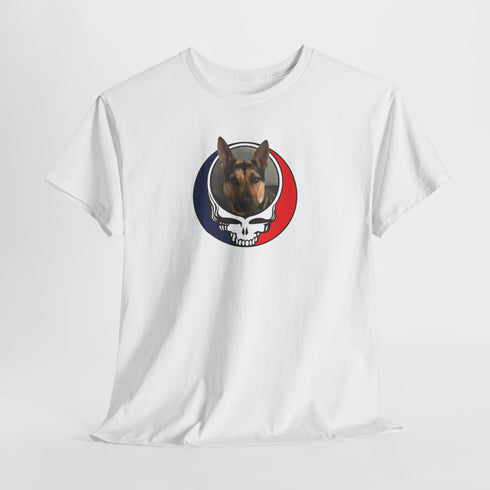 Custom Dog Stealie Unisex Grateful Dead T-Shirt (95)