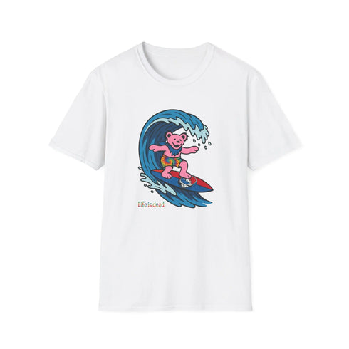 Grateful Dead - Surfin' Bear - Life is dead. Grateful Dead TShirt - StealieShop