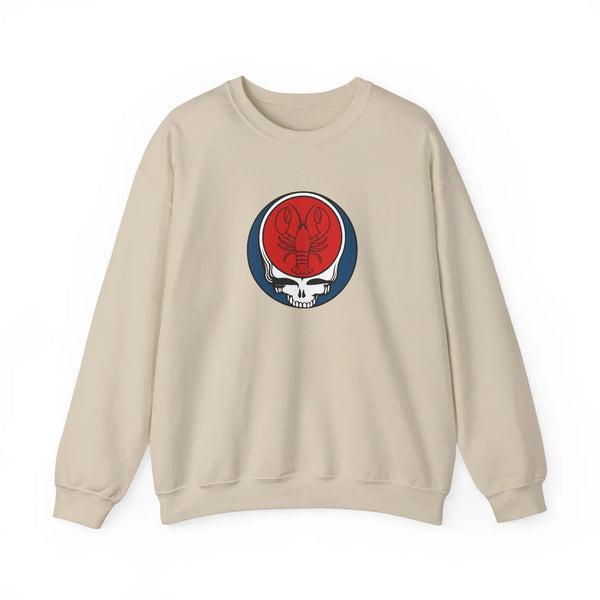 Grateful Dead - Steal Your Lobster Stealie Crewneck Sweatshirt - StealieShop