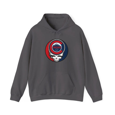 Grateful Dead - Chicago Cubs Grateful Dead Unisex Heavy Blend Hoodie - Hooded Sweatshirt - StealieShop