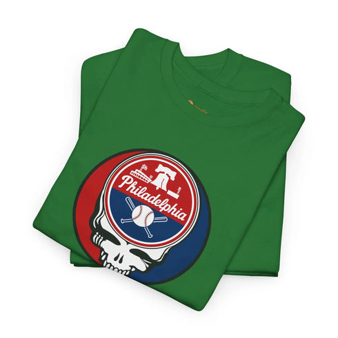 Grateful Dead - Philadelphia Phillies Grateful Dead Steal Your Face T-Shirt - MLB - StealieShop