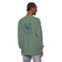 Grateful Dead - Grateful Dead Dancing Bear Two-Sided Vineyard Collection Garment-Dyed Long Sleeve T-Shirt - StealieShop
