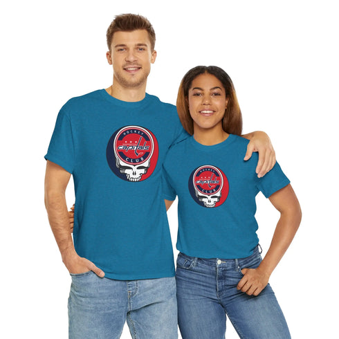Washington Capitals Grateful Dead T-Shirt Printify