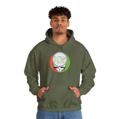 Bad Fish Steal Your Face Grateful Dead Unisex Hoodie StealieShop