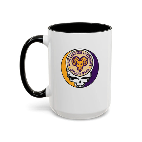 West Chester University Grateful Dead Stealie Coffee Mug (11oz or 15oz) - StealieShop