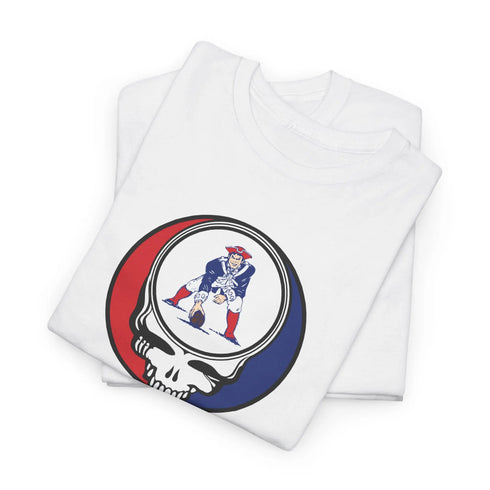 Pat the Patriot Stealie New England Patriots Grateful Dead Unisex T-Shirt