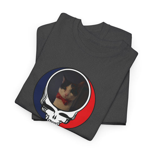 Custom Cat Stealie Unisex Grateful Dead T-Shirt (58)