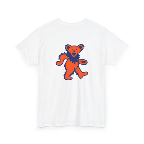 Grateful Dead - New York Mets Classic Stealie / Dancing Bear Two-Sided T-Shirt - MLB - StealieShop