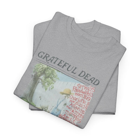 Spring 1995 Tour - Unisex Grateful Dead T-Shirt - Icons From The Road Collection