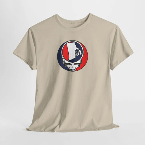 Rhode Island Map Stealie Grateful Dead T-Shirt