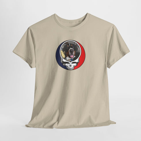 Custom Dog Stealie Unisex Grateful Dead T-Shirt (136)