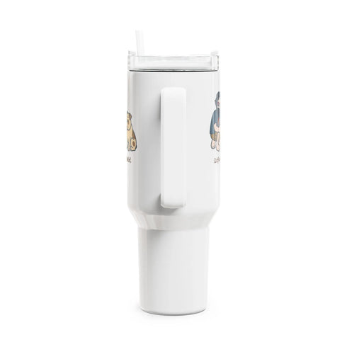 Grateful Dead - Jerry and Frank are Sharin' "Fat Man" Tumbler, Double Insulated 40oz Travel Mug - StealieShop