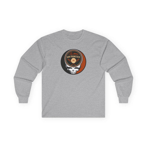 Grateful Dead - San Francisco Giants Classic Stealie Long Sleeve Tee - MLB - StealieShop