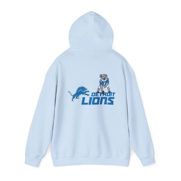Detroit Lions Dancing Bear Unisex Hoodie - NFL - StealieShop
