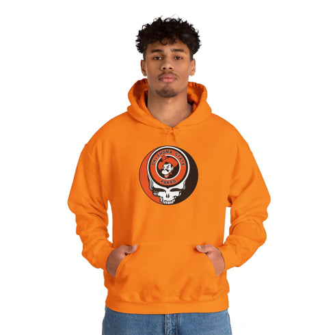 Oklahoma State University Grateful Dead Unisex Heavy Blend Hoodie - Hooded Sweatshirt - StealieShop