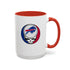 Grateful Dead - The Gridiron Collection: Buffalo Bills Grateful Dead Stealie Coffee Mug - StealieShop