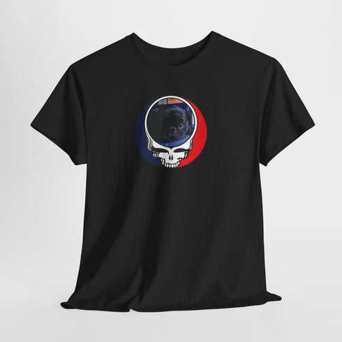Custom Dog Stealie Unisex Grateful Dead T-Shirt (102)
