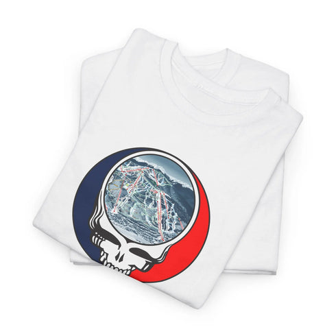 Vail Trail Map Stealie Grateful Dead T-Shirt