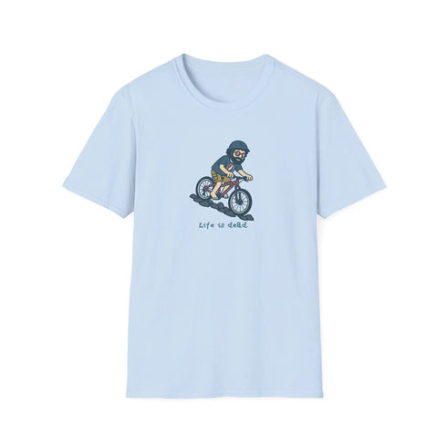 Grateful Dead - Mountain Bikin' Jerry - Life is dead. Grateful Dead TShirt - StealieShop