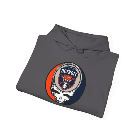 Grateful Dead - Detroit Tigers Grateful Dead Unisex Heavy Blend Hoodie - Hooded Sweatshirt - StealieShop