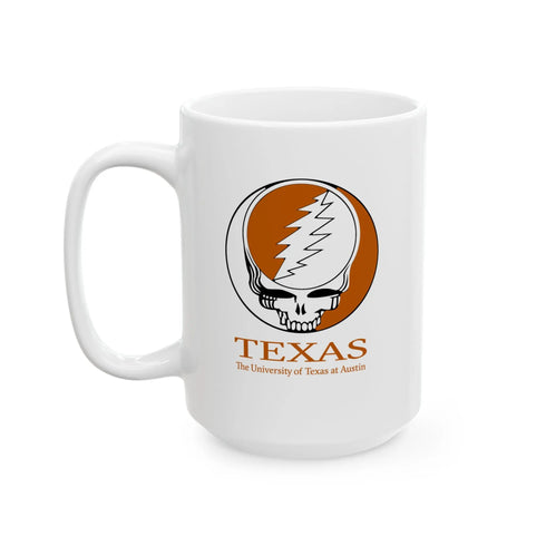 Grateful Dead - Texas Stealie Ceramic Coffee Mug - StealieShop