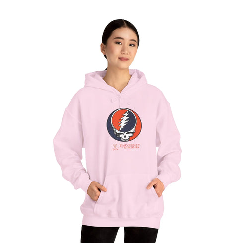 Grateful Dead - University of Virginia Stealie Unisex Heavy Blend Hoodie - StealieShop