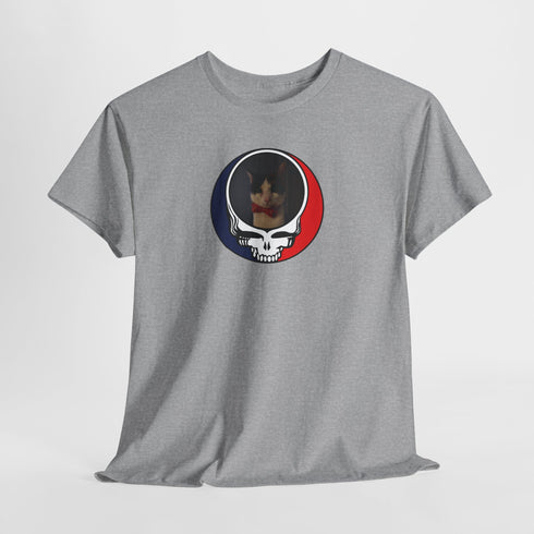 Custom Cat Stealie Unisex Grateful Dead T-Shirt (58)