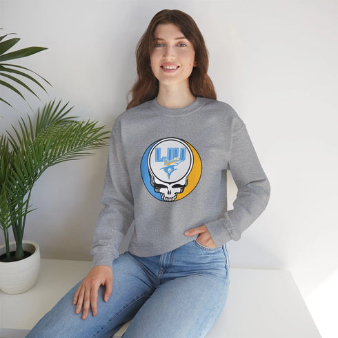 Grateful Dead - LIU Nursing Grateful Dead Stealie Crewneck Sweatshirt - StealieShop