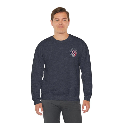 Elizabeth Fire Department Grateful Dead Stealie Crewneck Sweatshirt StealieShop