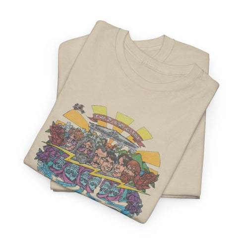 20th Anniversary - Unisex Grateful Dead T-Shirt - Iconic Tour Tees