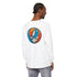 Grateful Dead - Twisted Stealie Two-Sided Vineyard Collection Garment-dyed Long Sleeve T-Shirt - StealieShop
