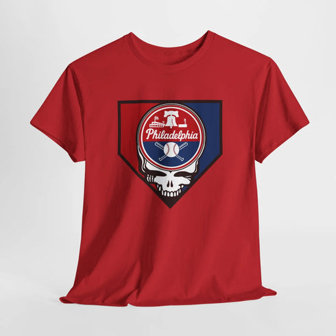 Grateful Dead - Home Run Collection: Philadelphia Edition Grateful Dead Steal Your Face T-Shirt - MLB - StealieShop