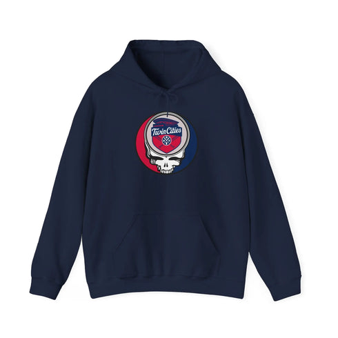 Grateful Dead - Minnesota Twins Grateful Dead Unisex Heavy Blend Hoodie - Hooded Sweatshirt - StealieShop