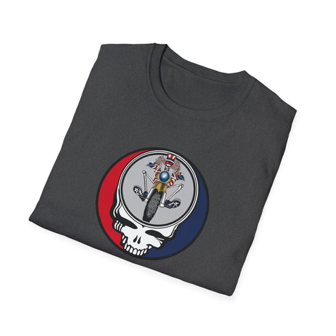 Grateful Dead - Psychle Sam Stealie Grateful Dead T-Shirt - StealieShop
